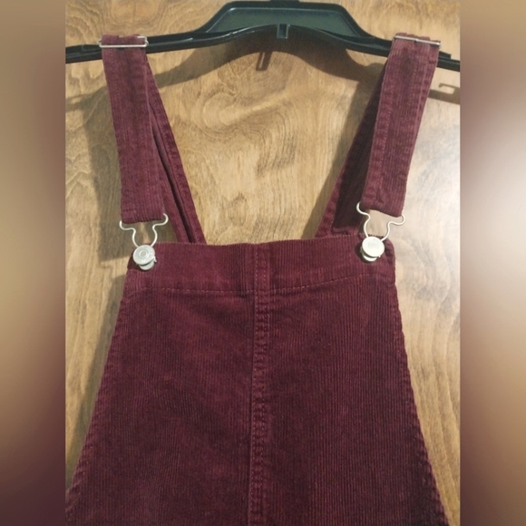 Corduroy Overall Dress / Jumper Juniors Small '90s style by Love Tree - Picture 6 of 6